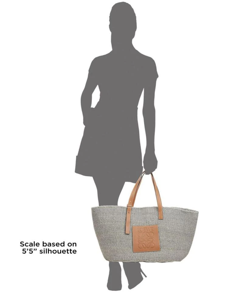 商品Loewe|Loewe - X Paula's Ibiza Textured Basket Tote,价格¥5569,第3张图片详细描述