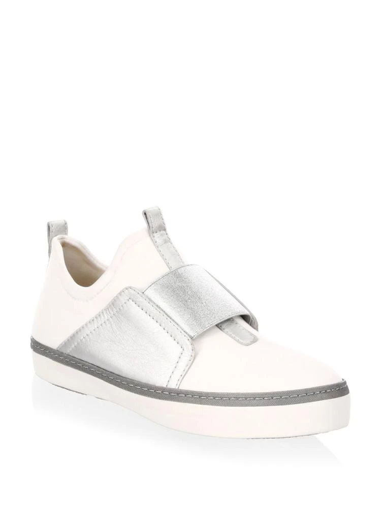 商品Stuart Weitzman|Stuart Weitzman - Wayfare Leather Sneakers,价格¥893,第1张图片