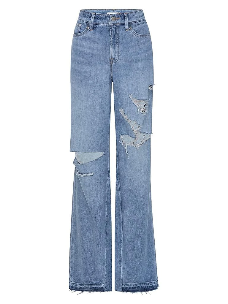 商品Good American|Good Ease Denim Relaxed Jeans,价格¥530,第1张图片