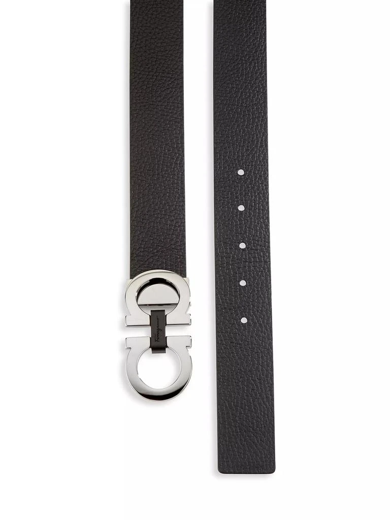 商品Salvatore Ferragamo|Gancini Buckle Adjustable Cut-to-Size Reversible Belt,价格¥4104,第2张图片详细描述