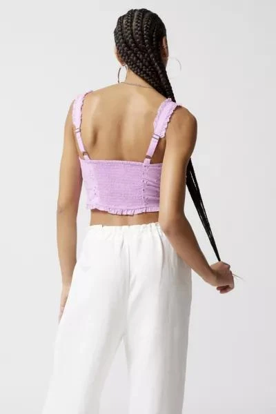 商品Urban Outfitters|UO Layla Eyelet Corset Top,价格¥76,第4张图片详细描述