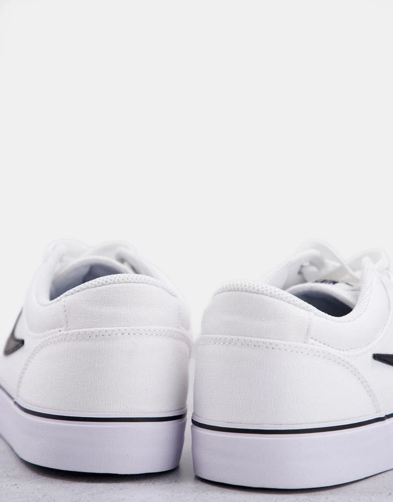 商品NIKE|Nike SB Chron 2 canvas skate trainers in white,价格¥381,第2张图片详细描述