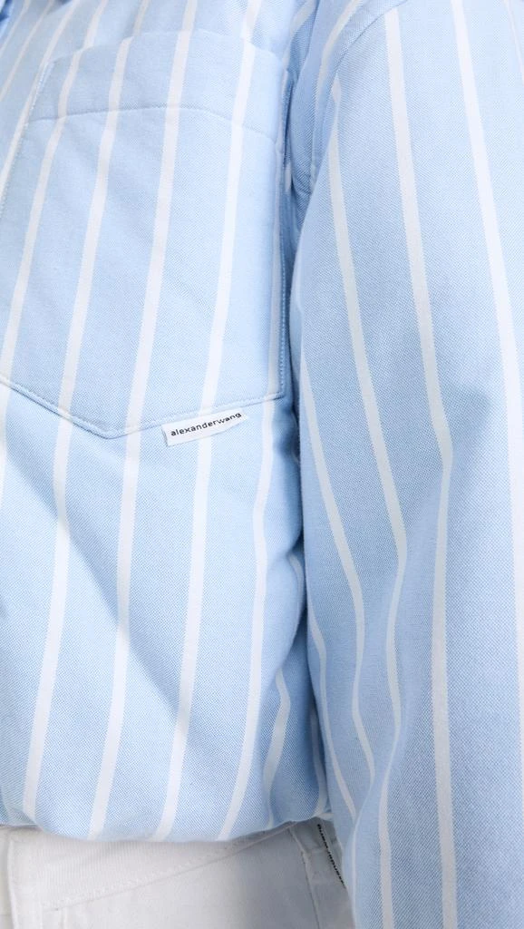 商品Alexander Wang|alexanderwang.t Oxford 泡泡下摆羽绒服,价格¥4443,第5张图片详细描述