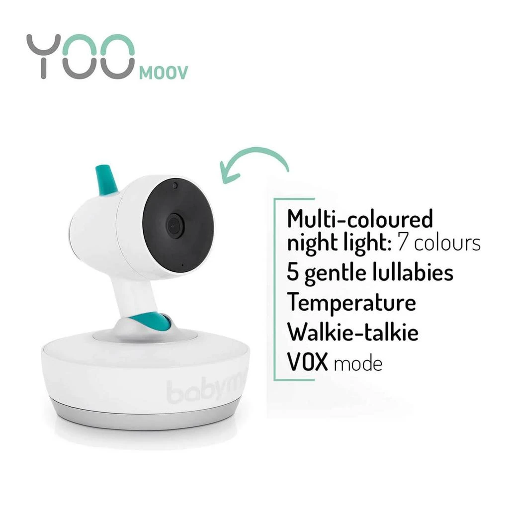 商品The Hut|Babymoov Yoo Moov Video Baby Monitor,价格¥1595,第4张图片详细描述