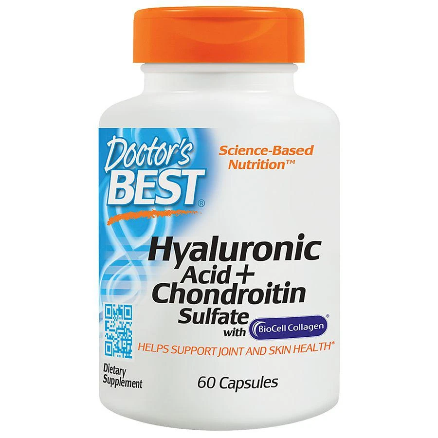 商品Doctor's Best|Hyaluronic Acid with Chondroitin Sulfate,价格¥112,第1张图片