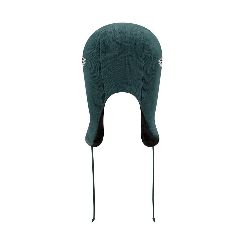 商品New Era|Men's Midnight Green Philadelphia Eagles Helmet Head Trapper Knit Hat,价格¥261,第2张图片详细描述