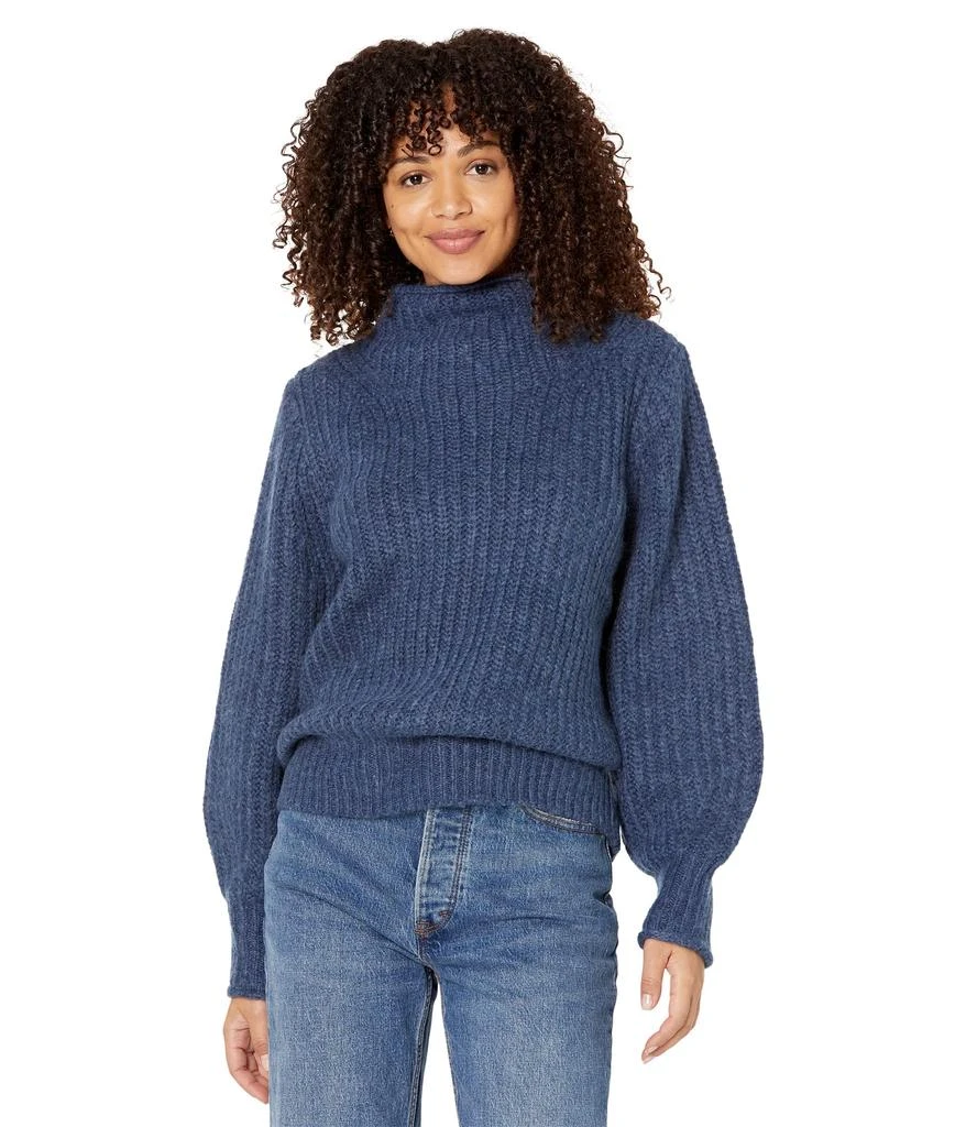 商品Madewell|Loretto Mockneck Pullover Sweater,价格¥631,第1张图片