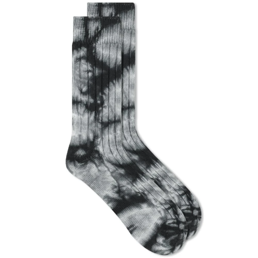 商品STUSSY|Stussy Dyed Ribbed Crew Socks,价格¥153,第1张图片