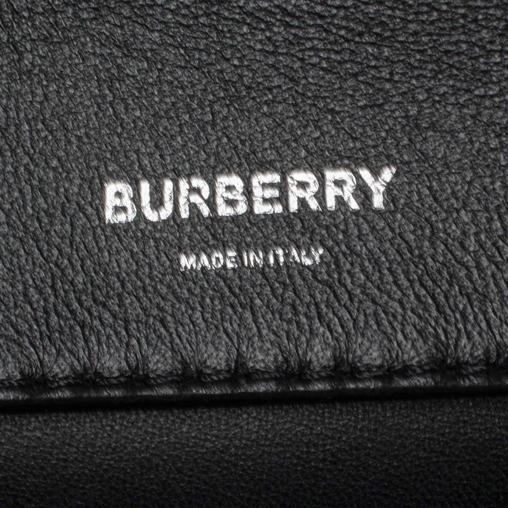 Burberry Black Leather Medium Cube Duffle Bag 商品