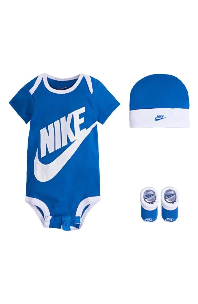 商品NIKE|Bodysuit, Crib Booties & Cap Set,价格¥72,第1张图片