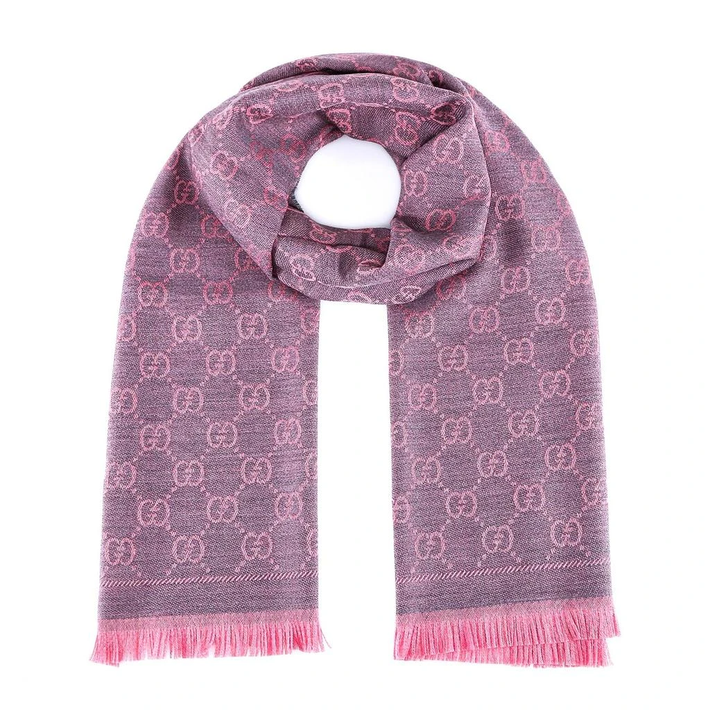 商品Gucci|Gucci GG Supreme Jacquard Scarf,价格¥2361,第1张图片