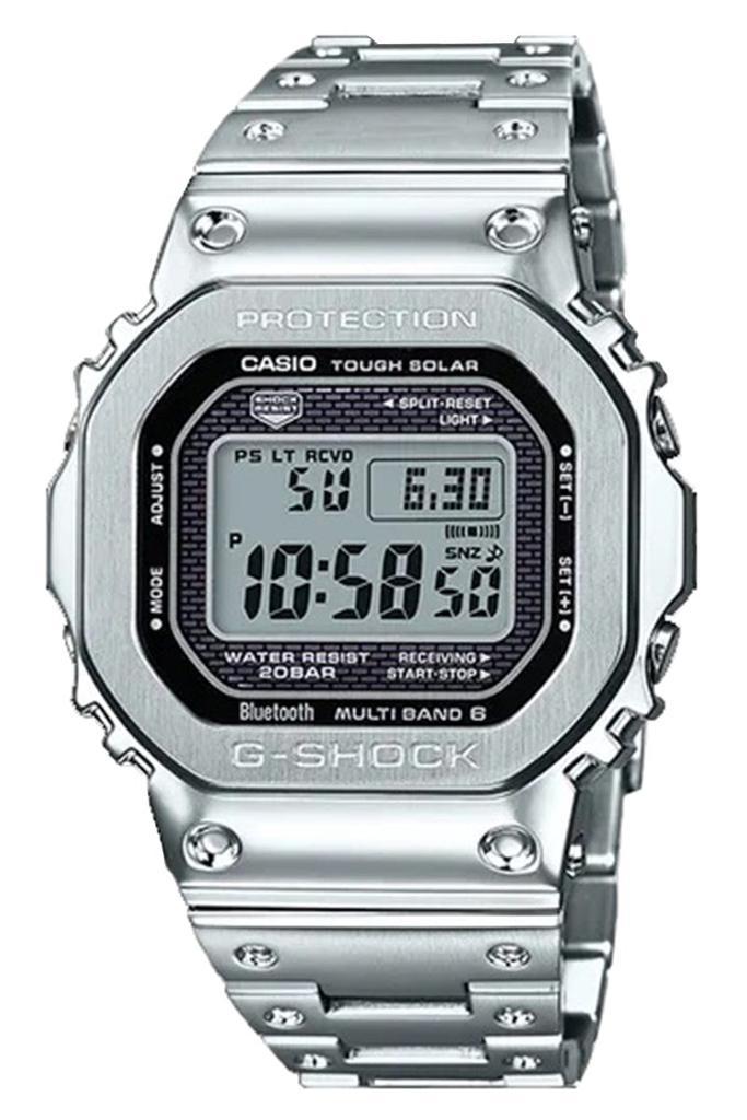 商品Casio|G-Shock Digital Watch - Silver,价格¥6040,第1张图片