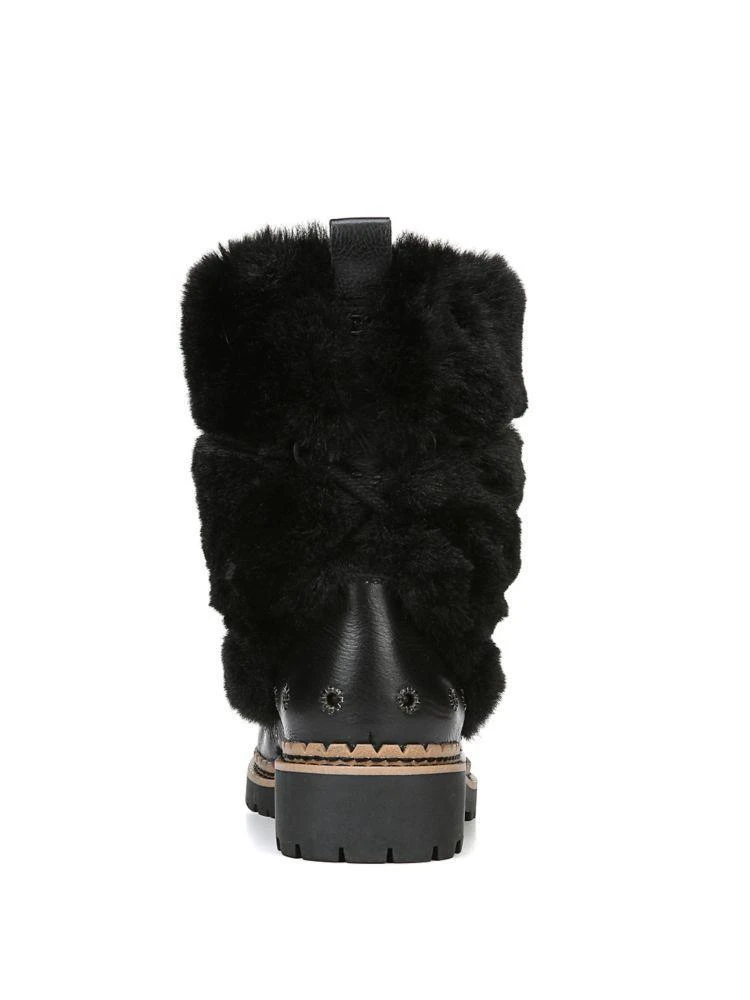 商品Sam Edelman|Blanche Faux Fur and Leather Tassel Boots,价格¥420,第3张图片详细描述