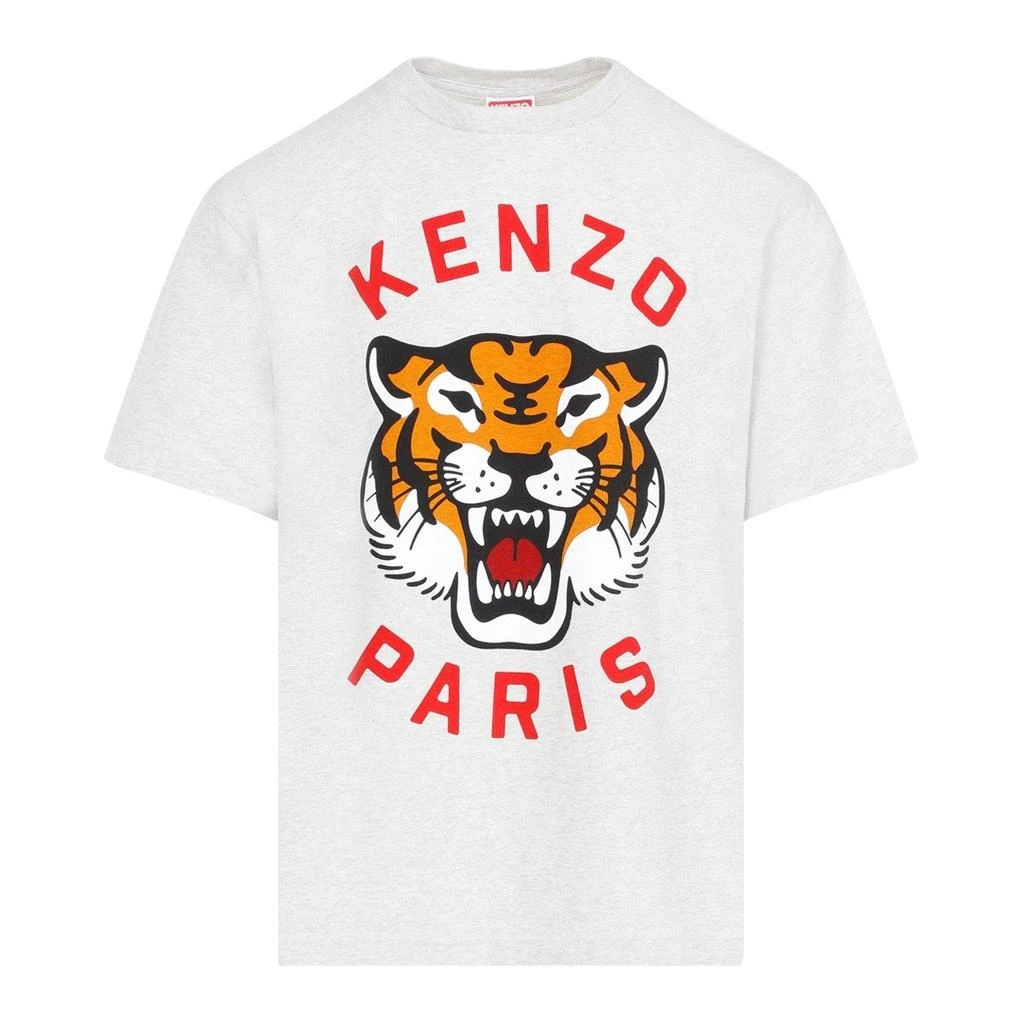 商品Kenzo|Kenzo Tiger Printed Crewneck T-Shirt,价格¥735,第1张图片