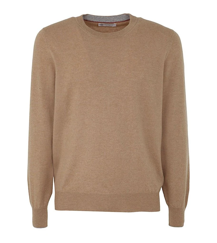 商品Brunello Cucinelli|Brunello Cucinelli Crewneck Knitted Sweater,价格¥4967,第1张图片