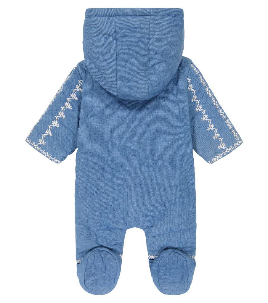 商品Louise Misha|婴幼儿 — Kirina刺绣棉质连身衣,价格¥626,第4张图片详细描述