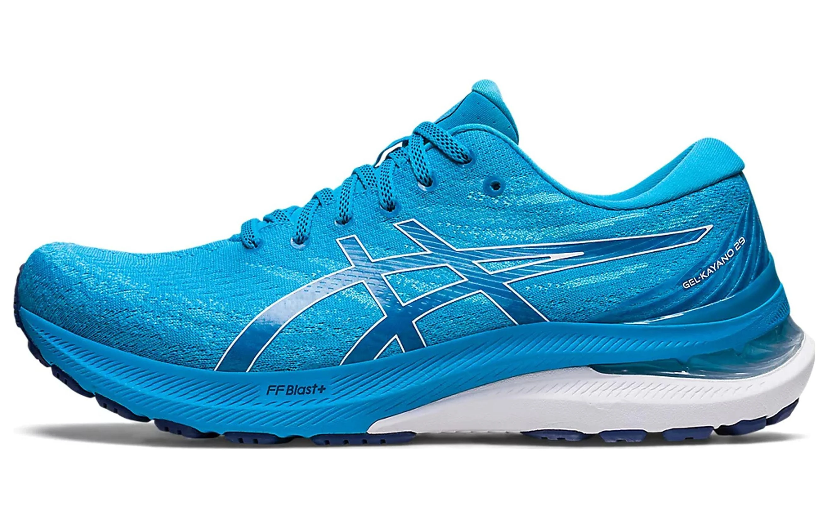 商品[国内直发] Asics|GEL-KAYANO 29 耐磨防滑 低帮 跑步鞋 蓝白 2E宽,价格¥950,第1张图片