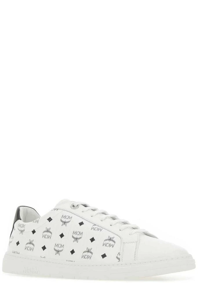 商品MCM|MCM Monogram Print Low-Top Sneakers,价格¥2312,第2张图片详细描述