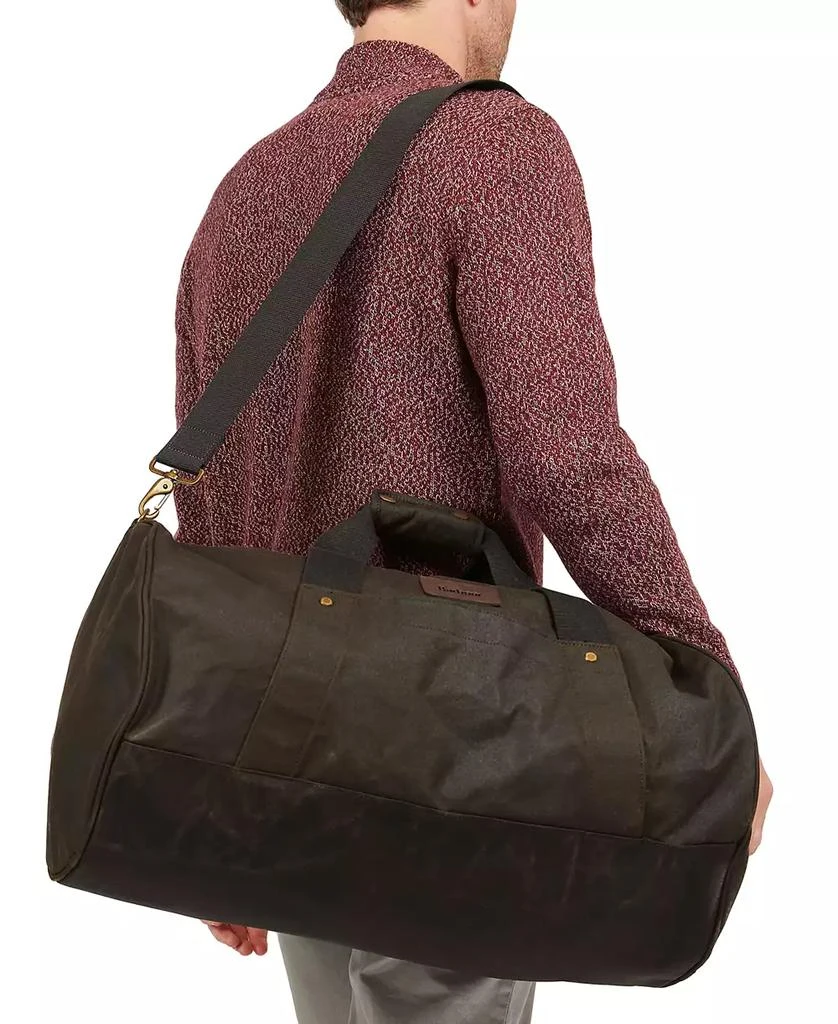 商品Barbour|Men's Explorer Waxed Duffel Bag,价格¥1898,第5张图片详细描述