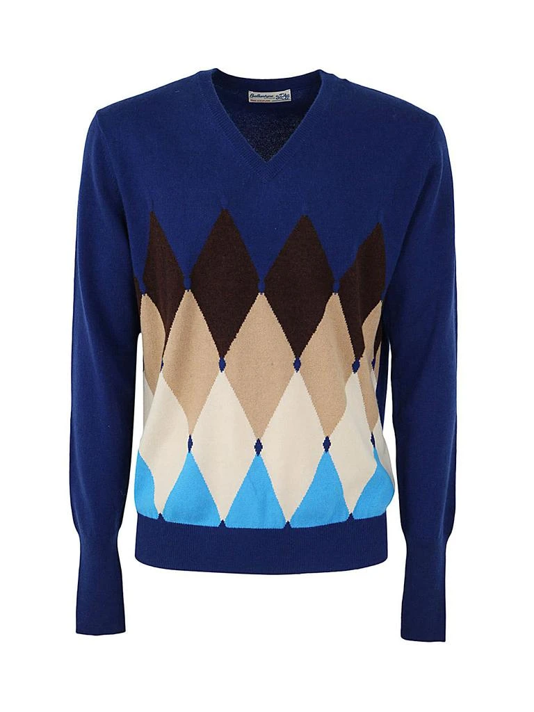 商品BALLANTYNE|Ballantyne Mens Multicolor Other Materials Sweater,价格¥5410,第1张图片