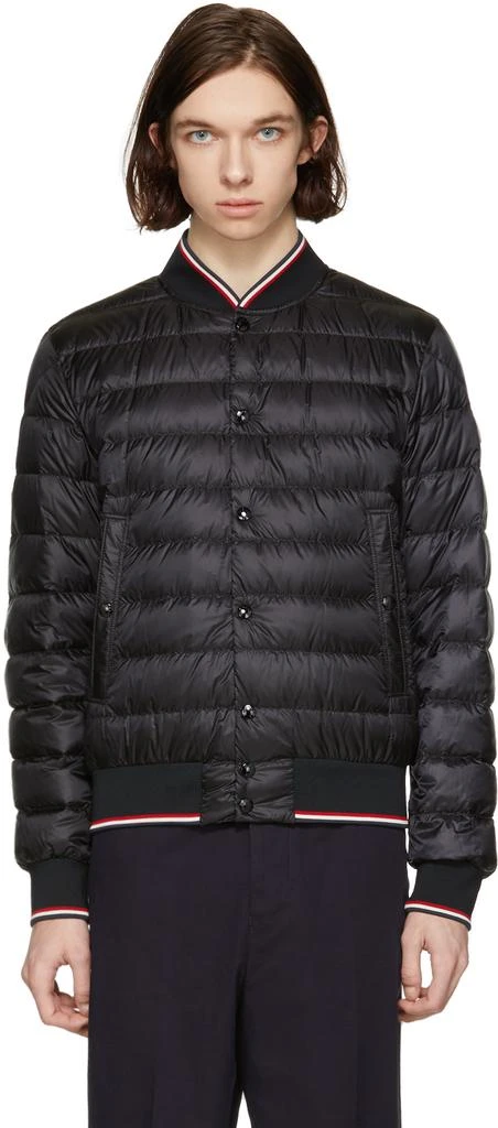 商品Moncler|Black Down Aubry Jacket 男款羽绒服,价格¥8447,第1张图片