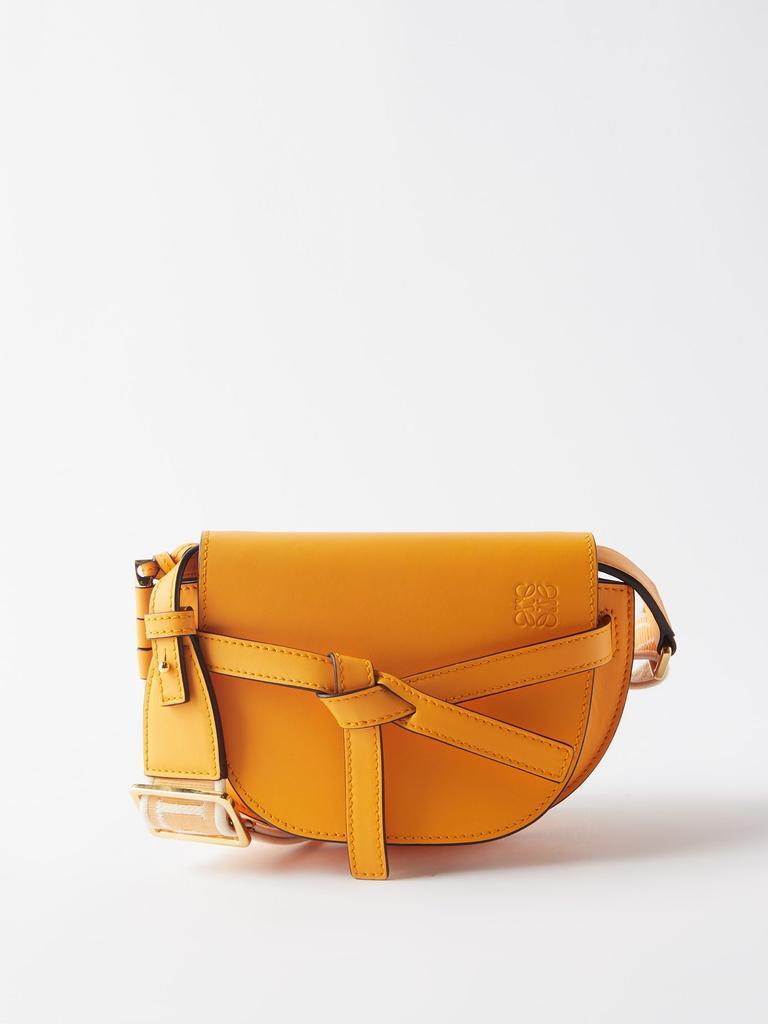 商品Loewe|Gate mini leather cross-body bag,价格¥11997,第1张图片