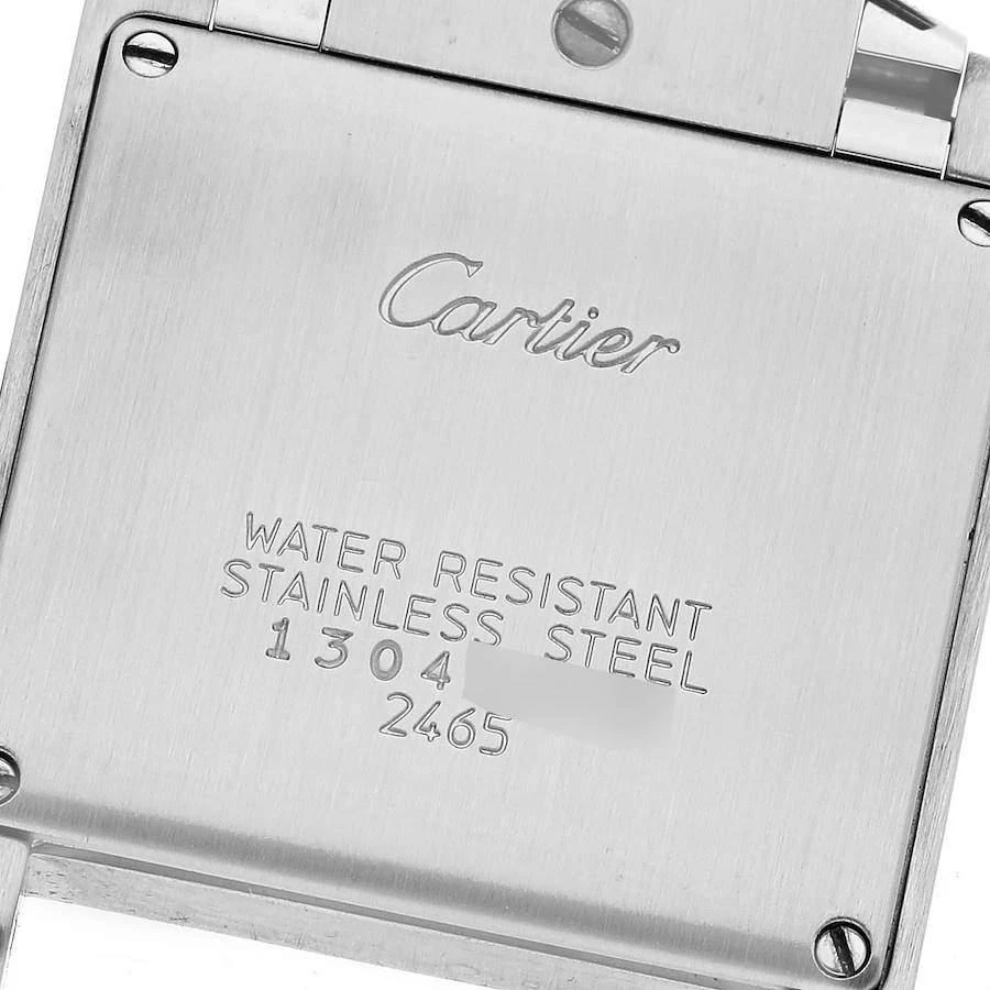 Cartier Tank Francaise Midsize Silver Dial Steel Ladies Watch W51003Q3 25 x 30 mm 商品