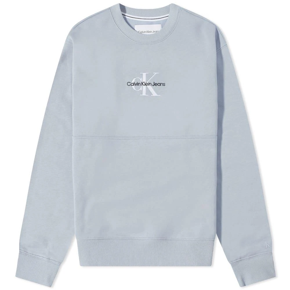 商品Calvin Klein|Calvin Klein Monogram Logo Crew Sweat,价格¥443,第1张图片