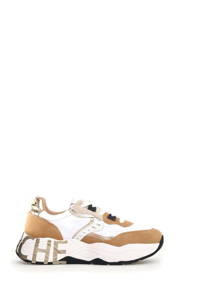 Baskets Voile Blanche Jaunes image 2
