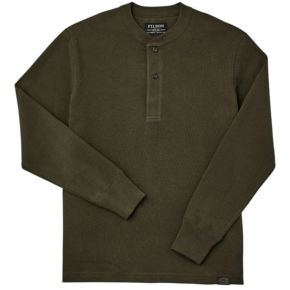 商品Filson|Filson Men's Waffle Knit Henley,价格¥948,第1张图片