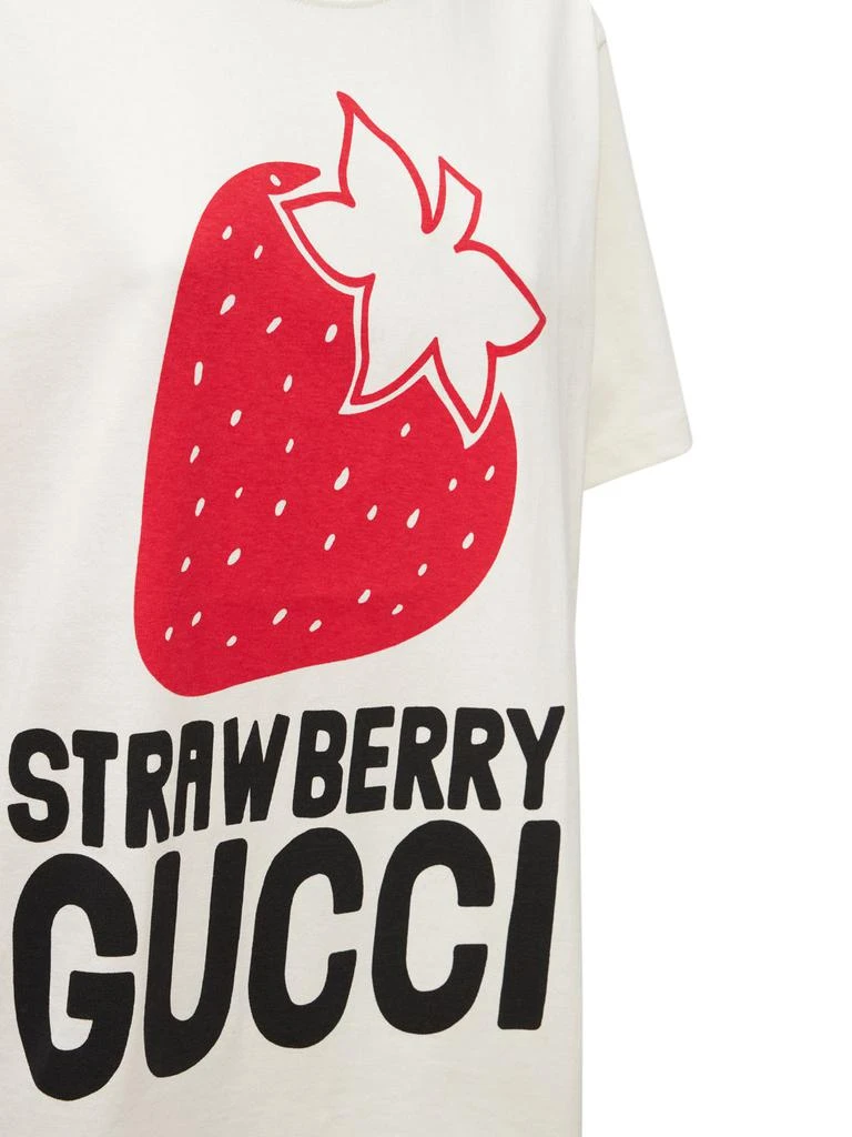 商品Gucci|Cotton Jersey Printed T-shirt,价格¥4234,第3张图片详细描述