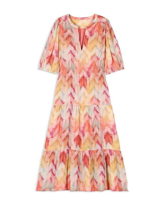 Anissa Cotton Printed Midi Dress 商品