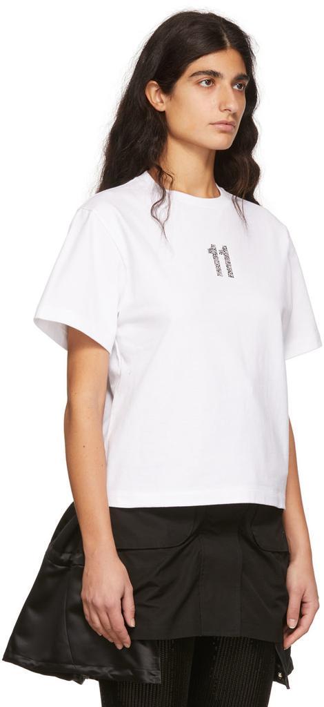 商品We11done|White Cotton T-Shirt,价格¥1847,第4张图片详细描述