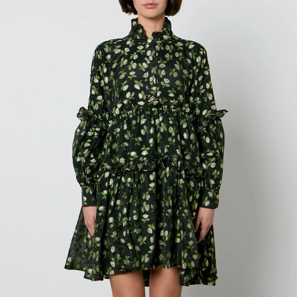 商品Sister Jane|Sister Jane Dream Nostalgic Floral-Jacquard Mini Dress,价格¥1099,第1张图片