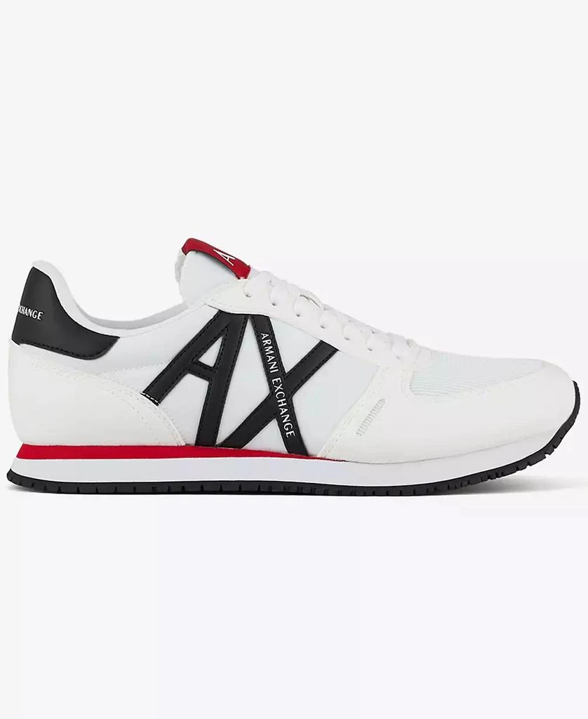 商品Armani Exchange|Men's Rio Logo Sneakers,价格¥987,第1张图片