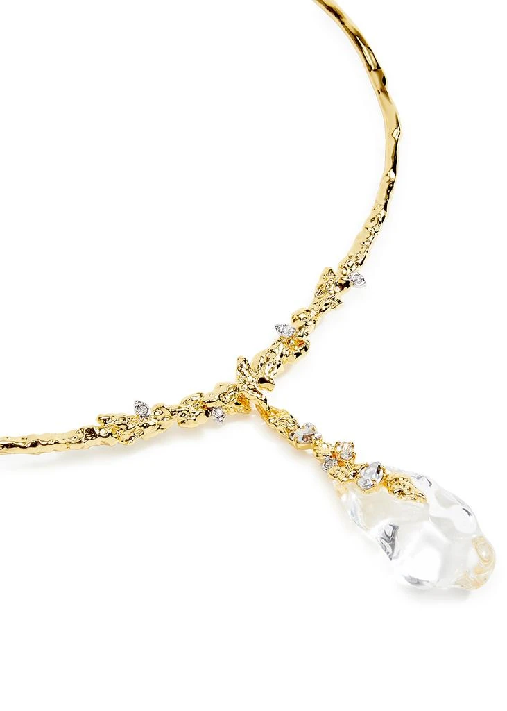 商品Alexis Bittar|Dream Rain 14kt gold-plated necklace,价格¥3862,第3张图片详细描述