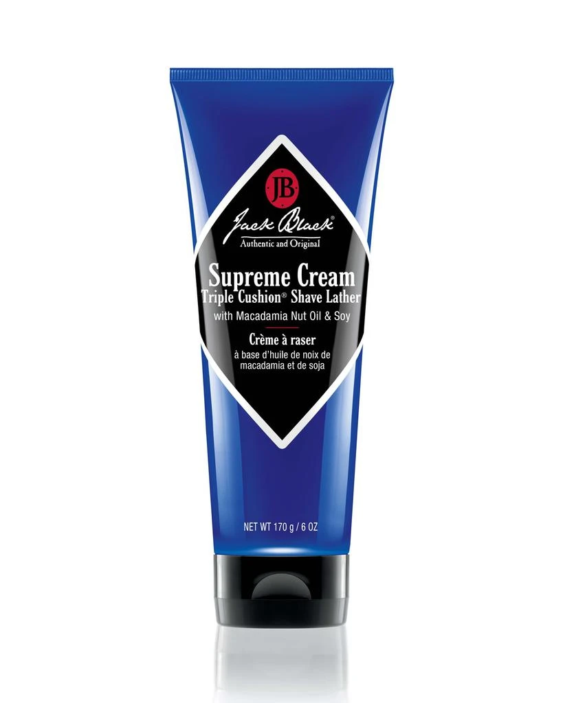 商品Jack Black|6.0 oz. Supreme Cream Triple Cushion® Shave Lather,价格¥171,第1张图片