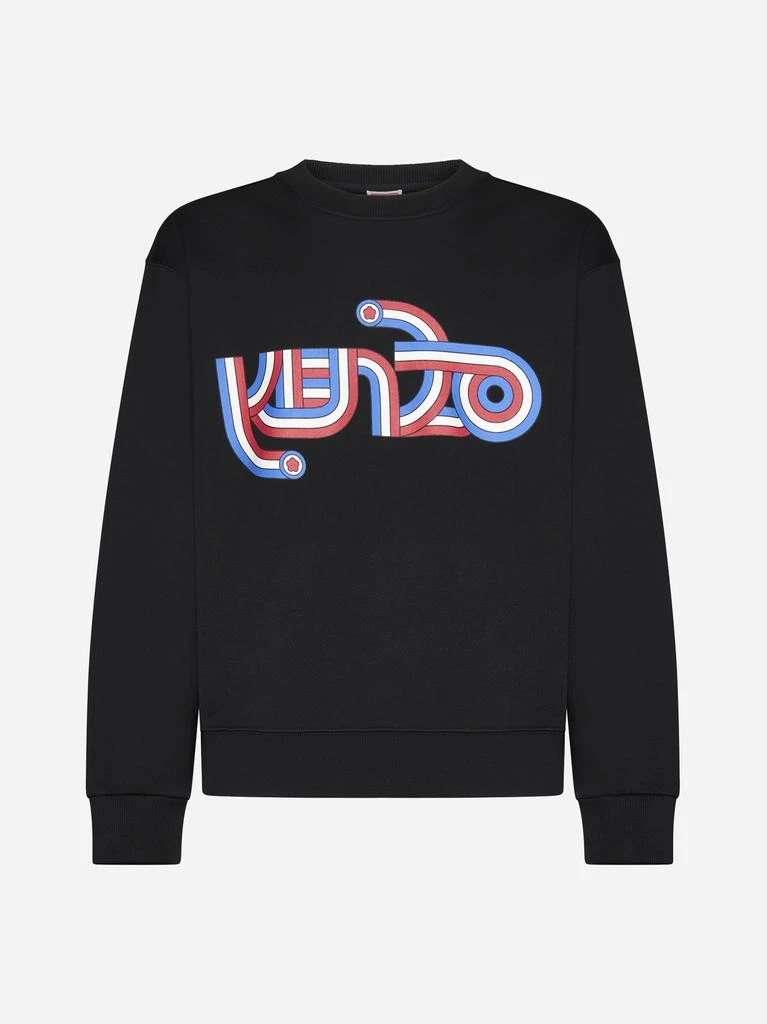 商品Kenzo|Logo cotton oversized sweatshirt,价格¥1451,第1张图片