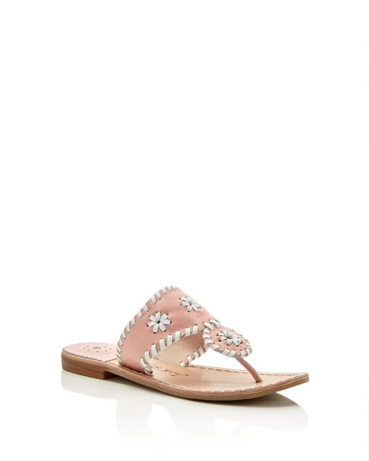 商品Jack Rogers|女孩(大/小童/幼儿)Girls' Miss Palm Beach Sandals - Walker, Toddler, Little Kid, Big Kid,价格¥384,第1张图片