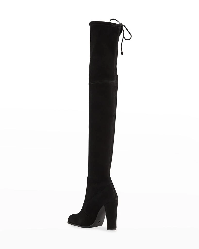 商品Stuart Weitzman|Highland Suede Over-the-Knee Boots,价格¥2877,第4张图片详细描述