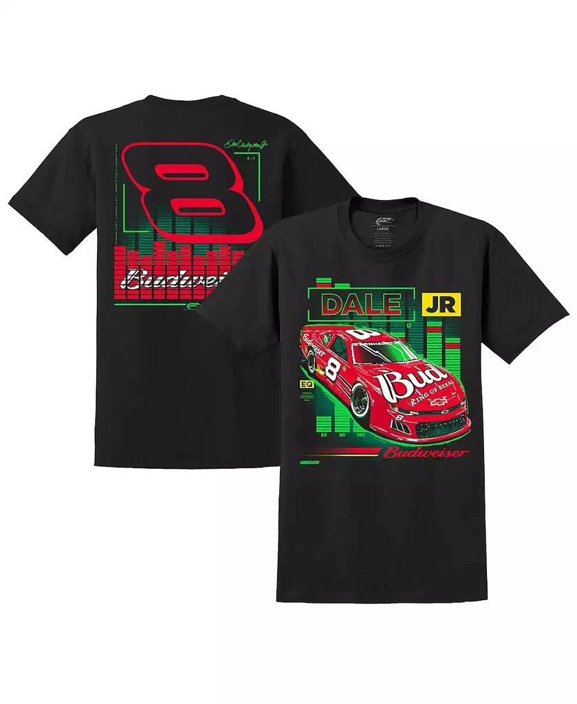 商品JR Motorsports Official Team Apparel|Men's Black Dale Earnhardt Jr. Budweiser Car T-Shirt,价格¥208,第1张图片
