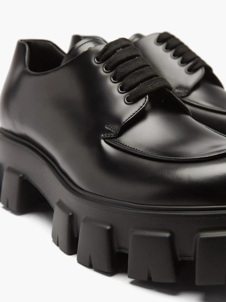 Monolith chunky-sole leather derby shoes 商品