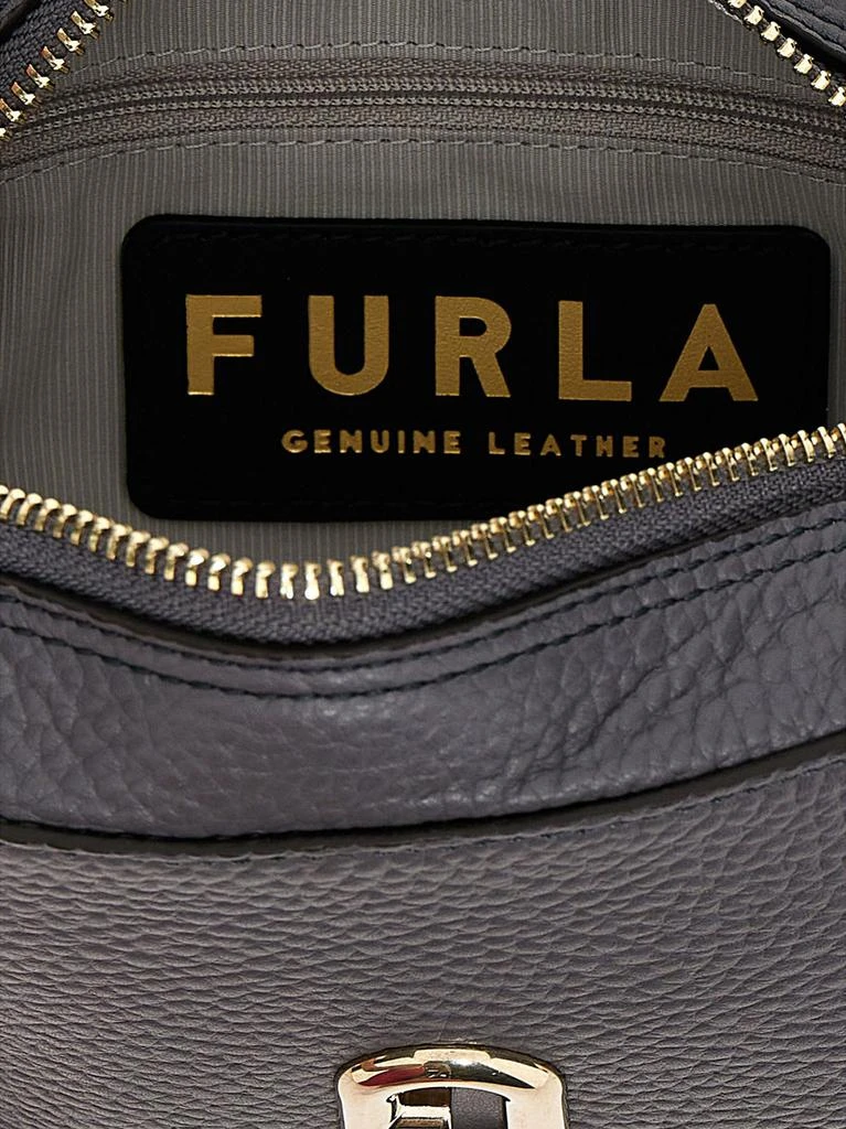商品Furla|Primula Mini Crossbody Bag Crossbody Bags Gray,价格¥1476,第4张图片详细描述