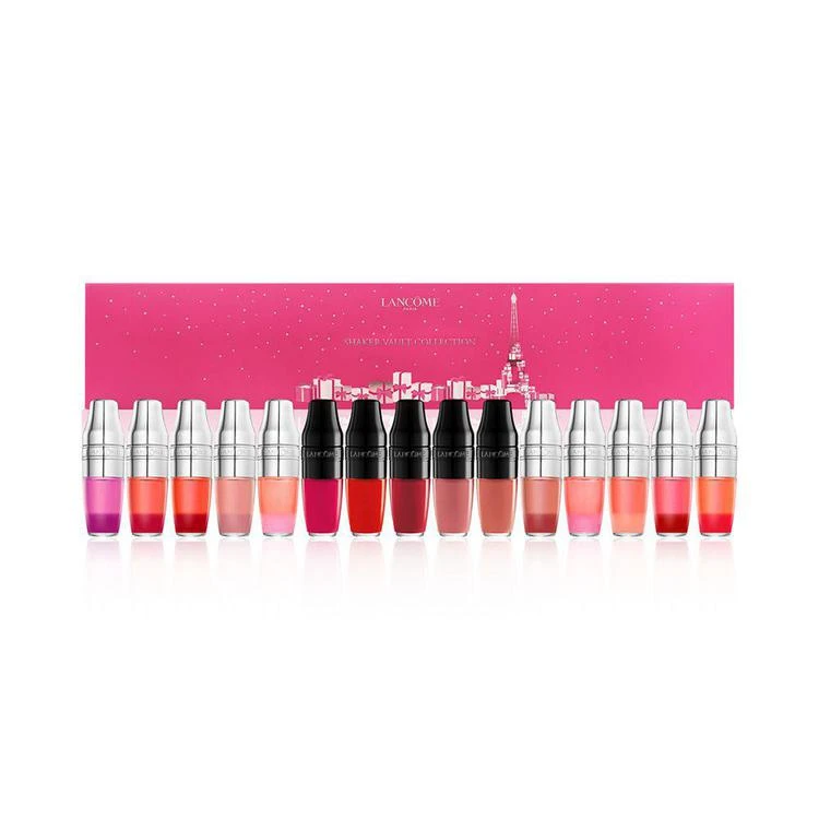 商品Lancôme|限量摇摇唇釉15件套礼盒 (价值$340) - 2017圣诞限量,价格¥1638,第1张图片