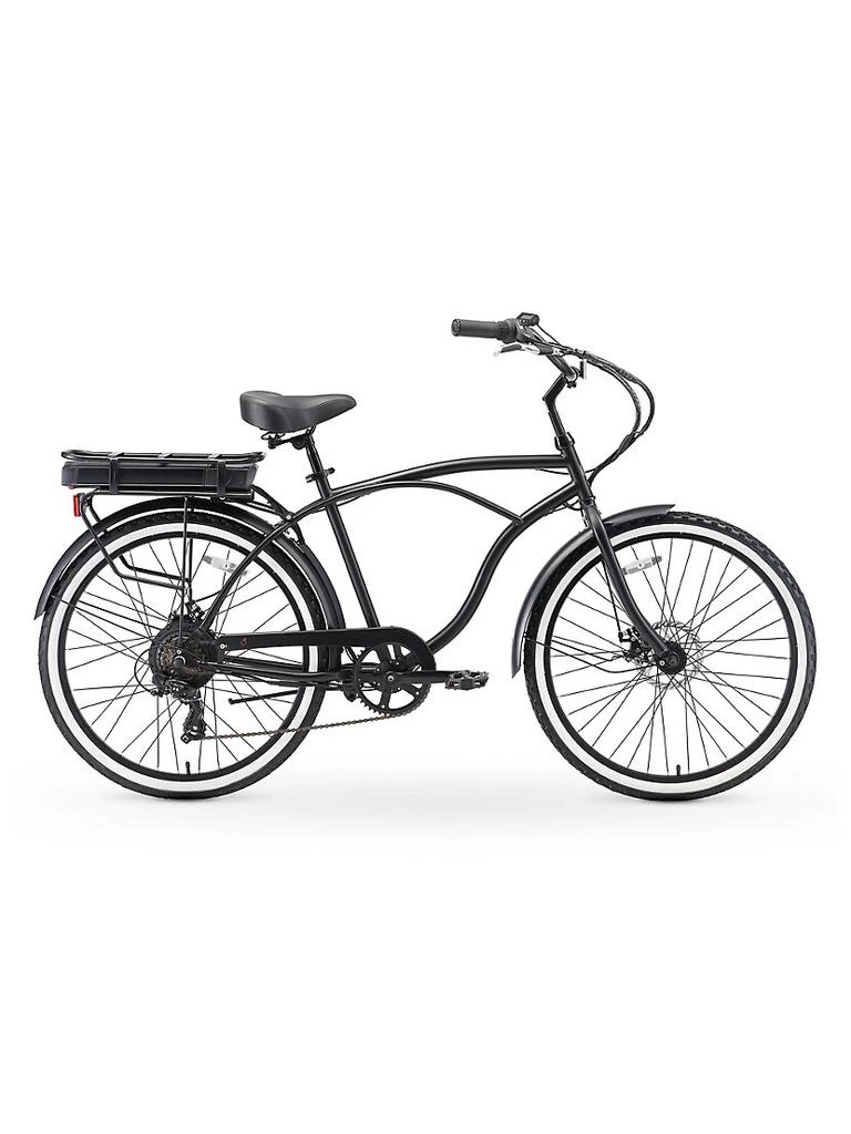 商品SIXTHREEZERO|Around The Block Electric 7-Speed Cruiser Bike,价格¥13799,第2张图片详细描述