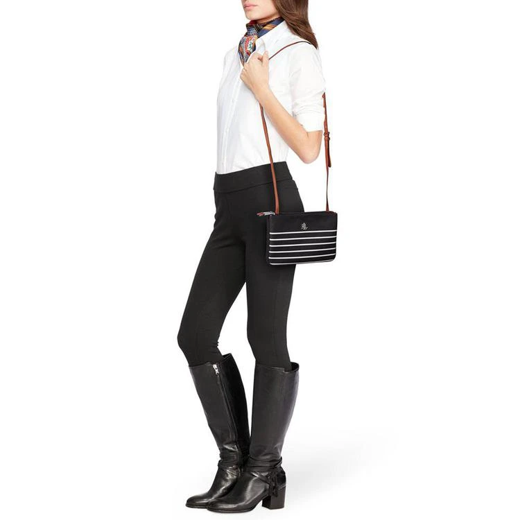 商品Ralph Lauren|Striped Tara Small Crossbody,价格¥253,第2张图片详细描述