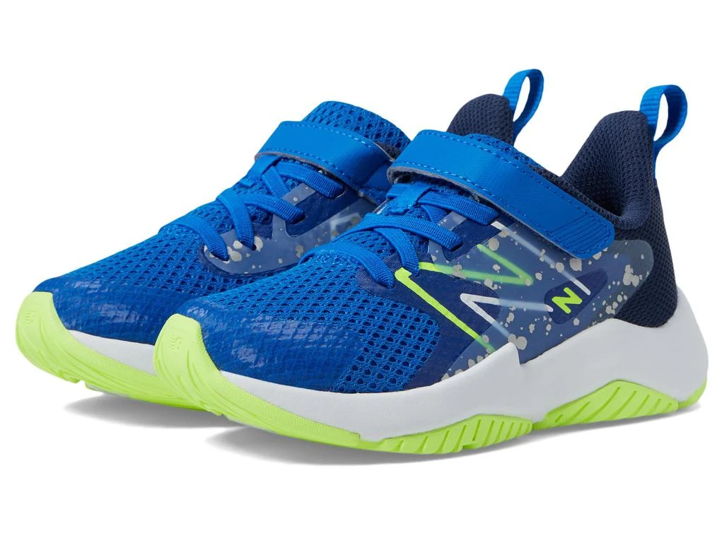 商品New Balance|Rave Run v2 Bungee Lace with Hook-and-Loop Top Strap (Little Kid/Big Kid),价格¥376,第1张图片