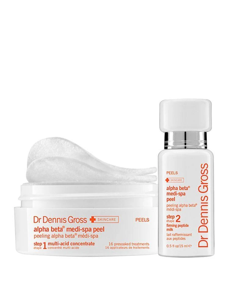 商品Dr. Dennis Gross Skincare|Dr. Dennis Gross Skincare 果酸焕肤棉套装,价格¥823,第1张图片