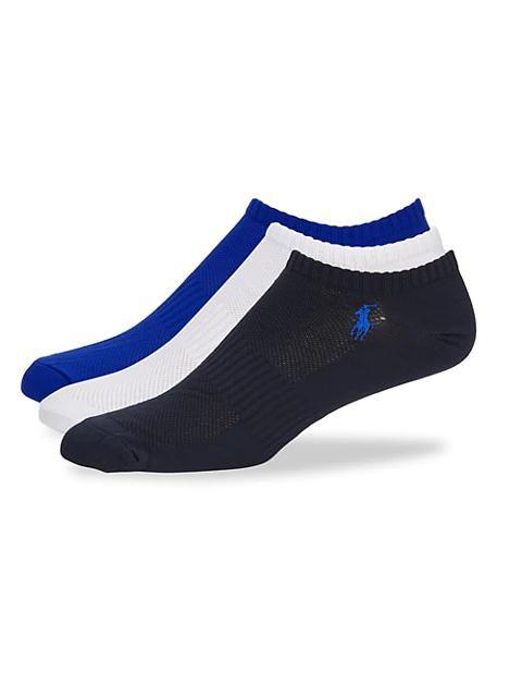 商品Ralph Lauren|Tech Low-Cut Socks 3-Pack,价格¥163,第1张图片