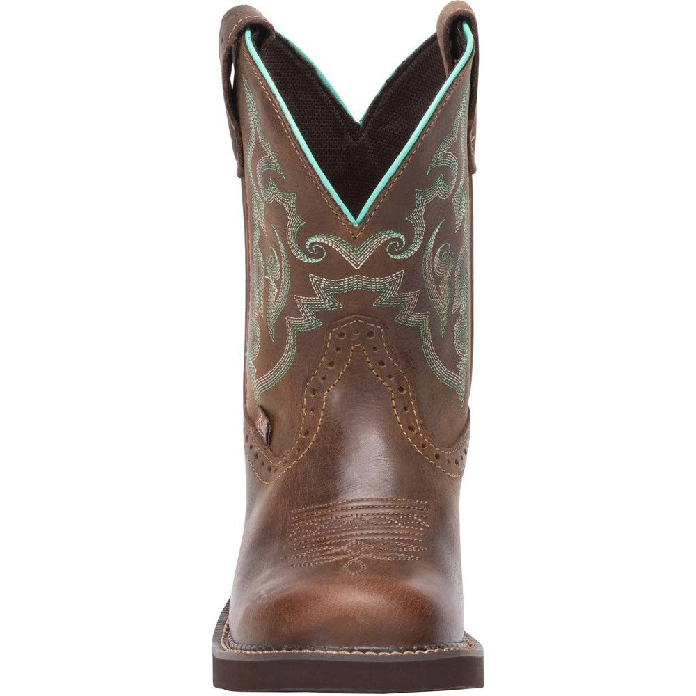 商品Justin Boots|Gemma Round Toe Cowboy Boots,价格¥757,第5张图片详细描述